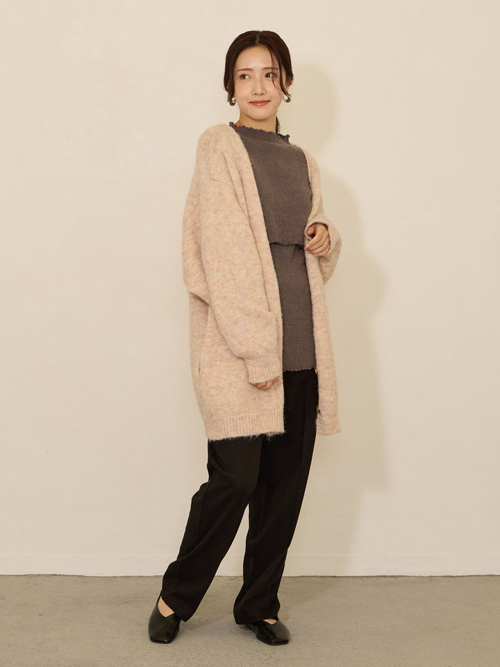 拉绒孕妇裤，塑造美丽双腿，黑色