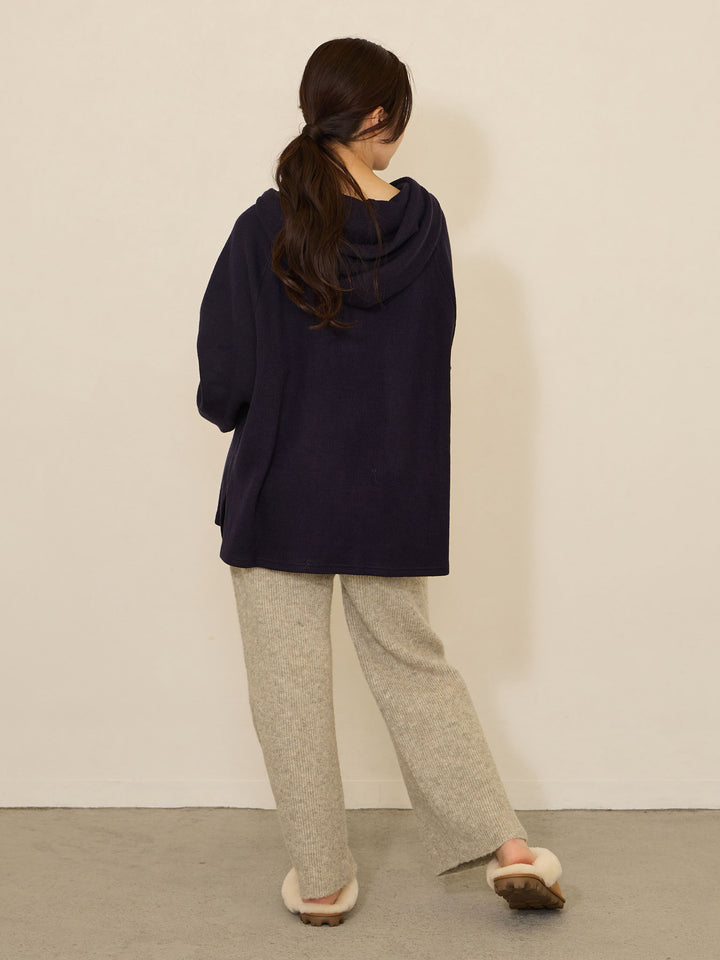 ふっくらリブニットパンツ Gray