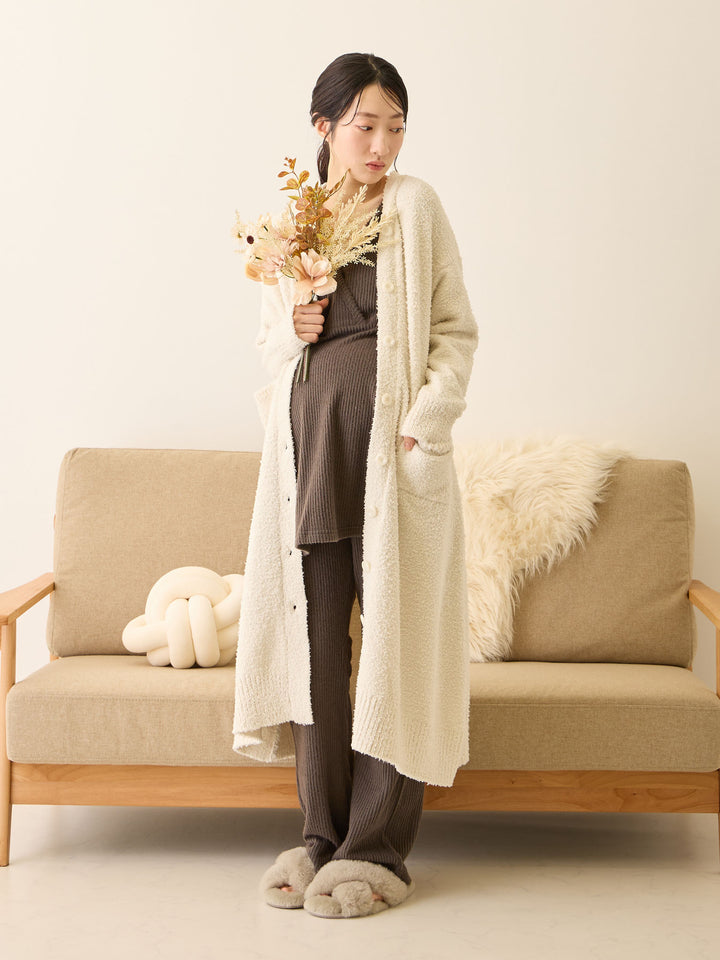 ハラマキ付きフレアパンツ Charcoal Gray