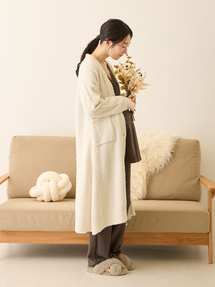 ズレないカップ付きルームトップス Charcoal Gray