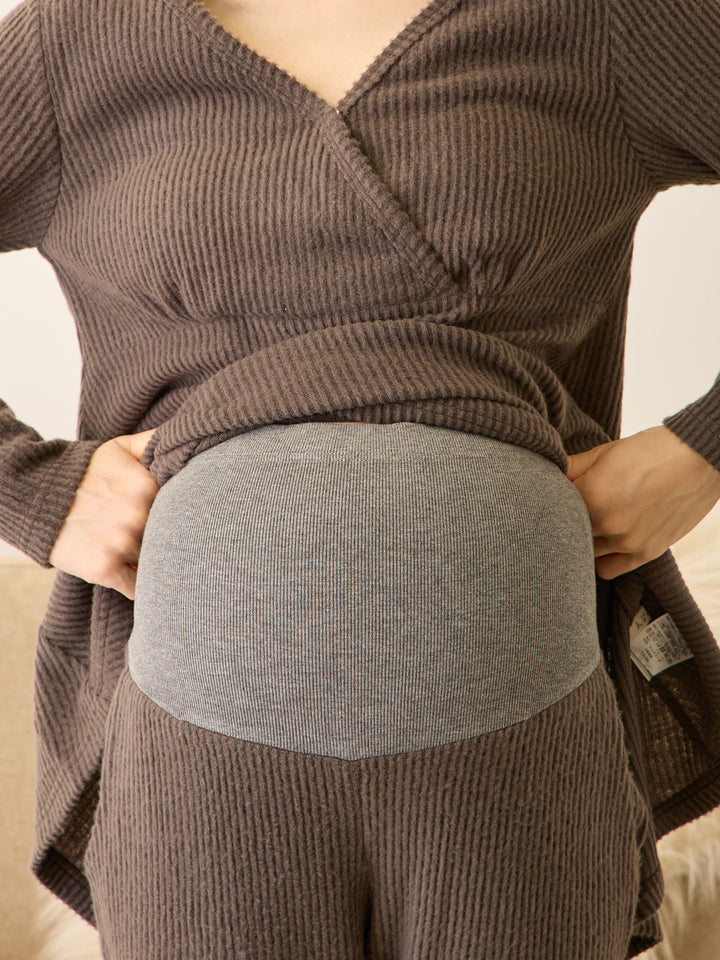 ハラマキ付きフレアパンツ Charcoal Gray