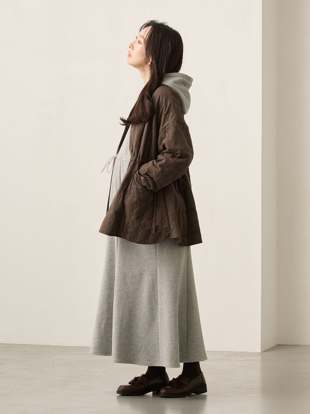 原创 Ducker 木炭绗缝外套