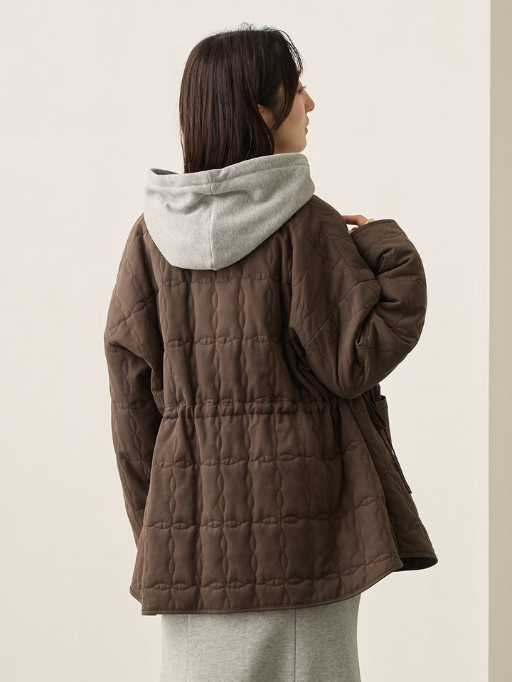 原创 Ducker 木炭绗缝外套