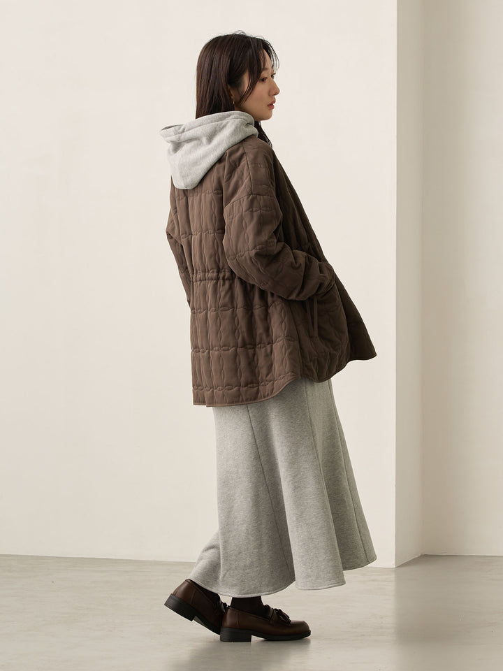 原创 Ducker 木炭绗缝外套