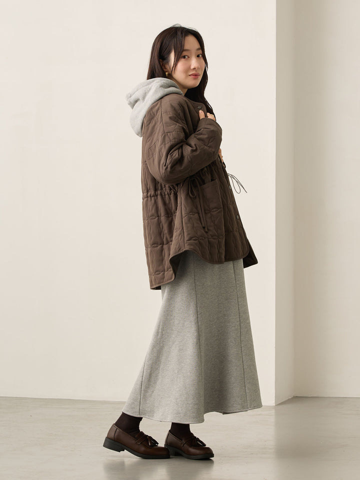 原创 Ducker 木炭绗缝外套