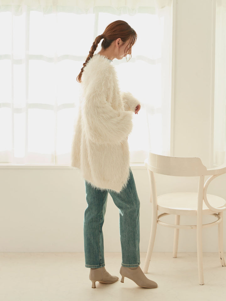 蟒蛇纹牛仔短裤