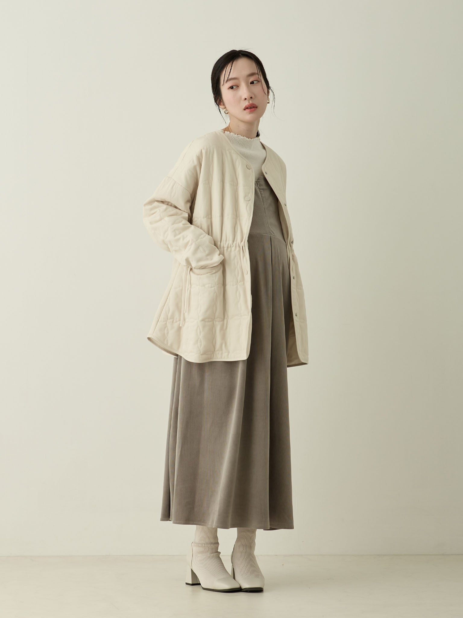 コーデュロイジャンパースカート Gray – honono for mom&baby