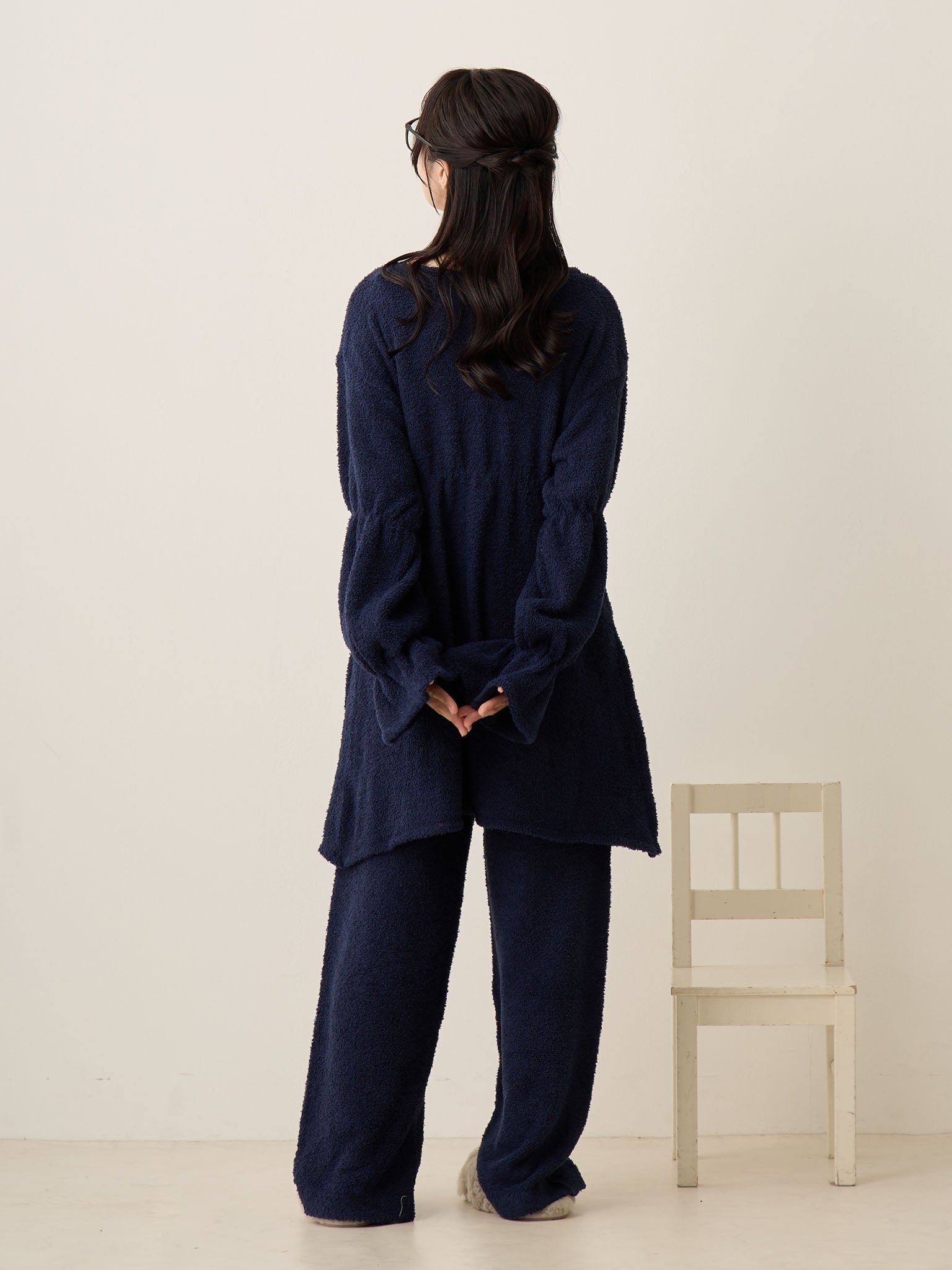 ふわもこパジャマセット Navy – honono for mom&baby