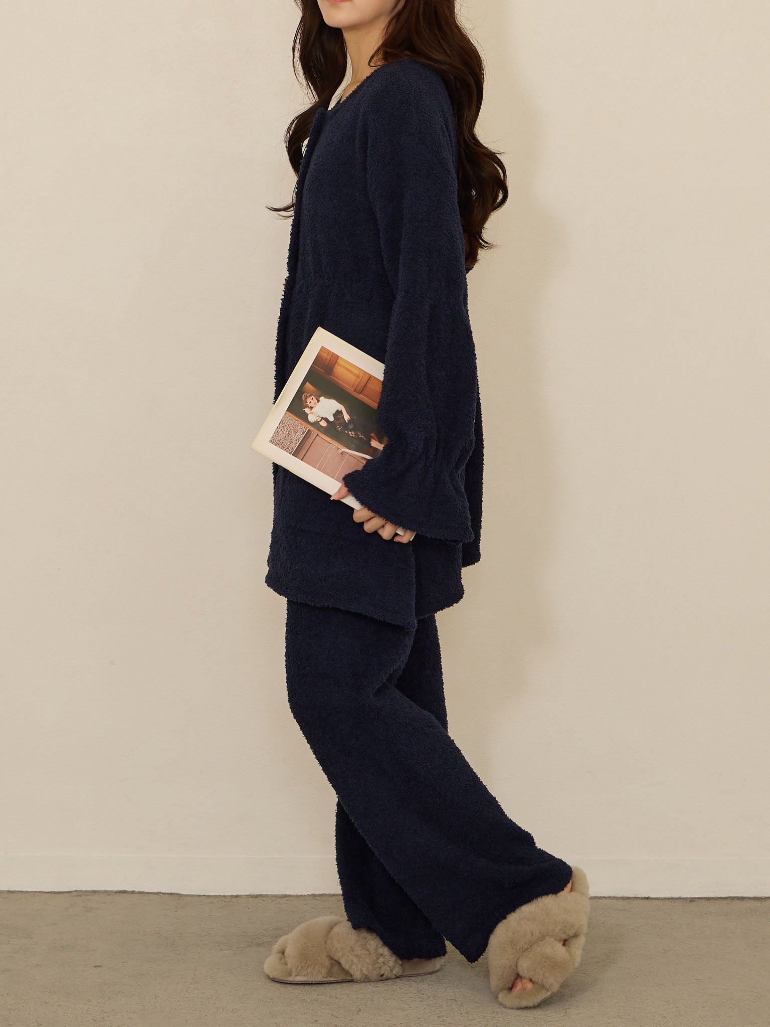 マタニティ・産後】ふわもこパジャマセット Navy – honono for mom&baby