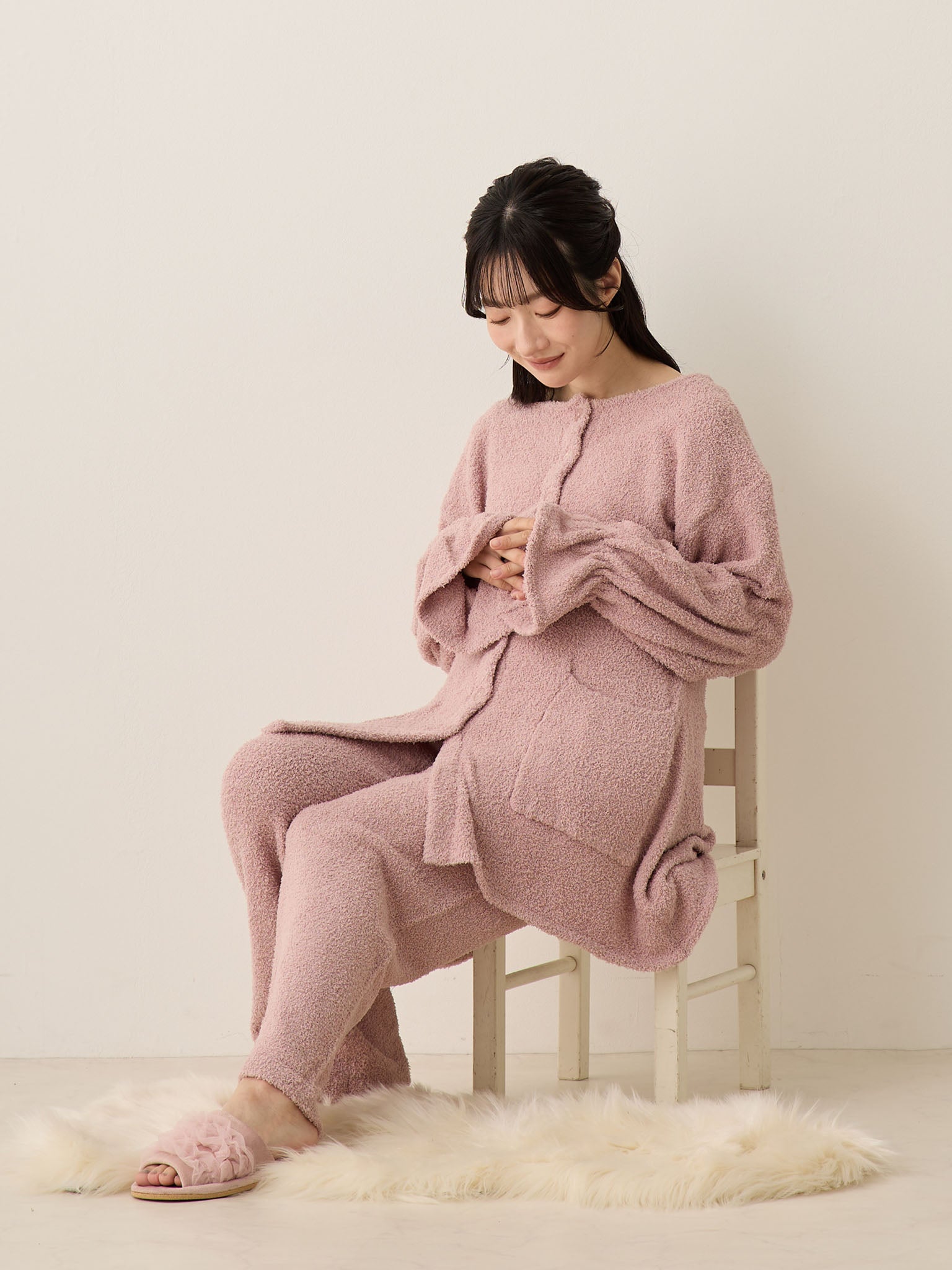 ふわもこパジャマセット Pink – honono for mom&baby