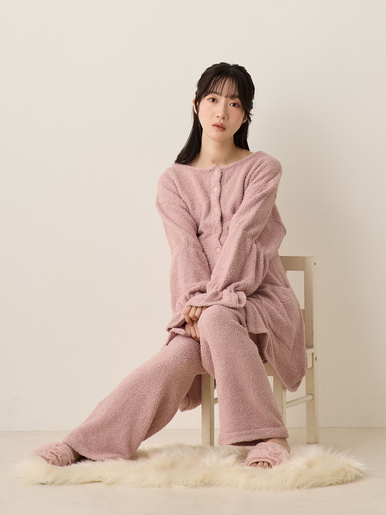 ふわもこパジャマセット Pink – honono for mom&baby