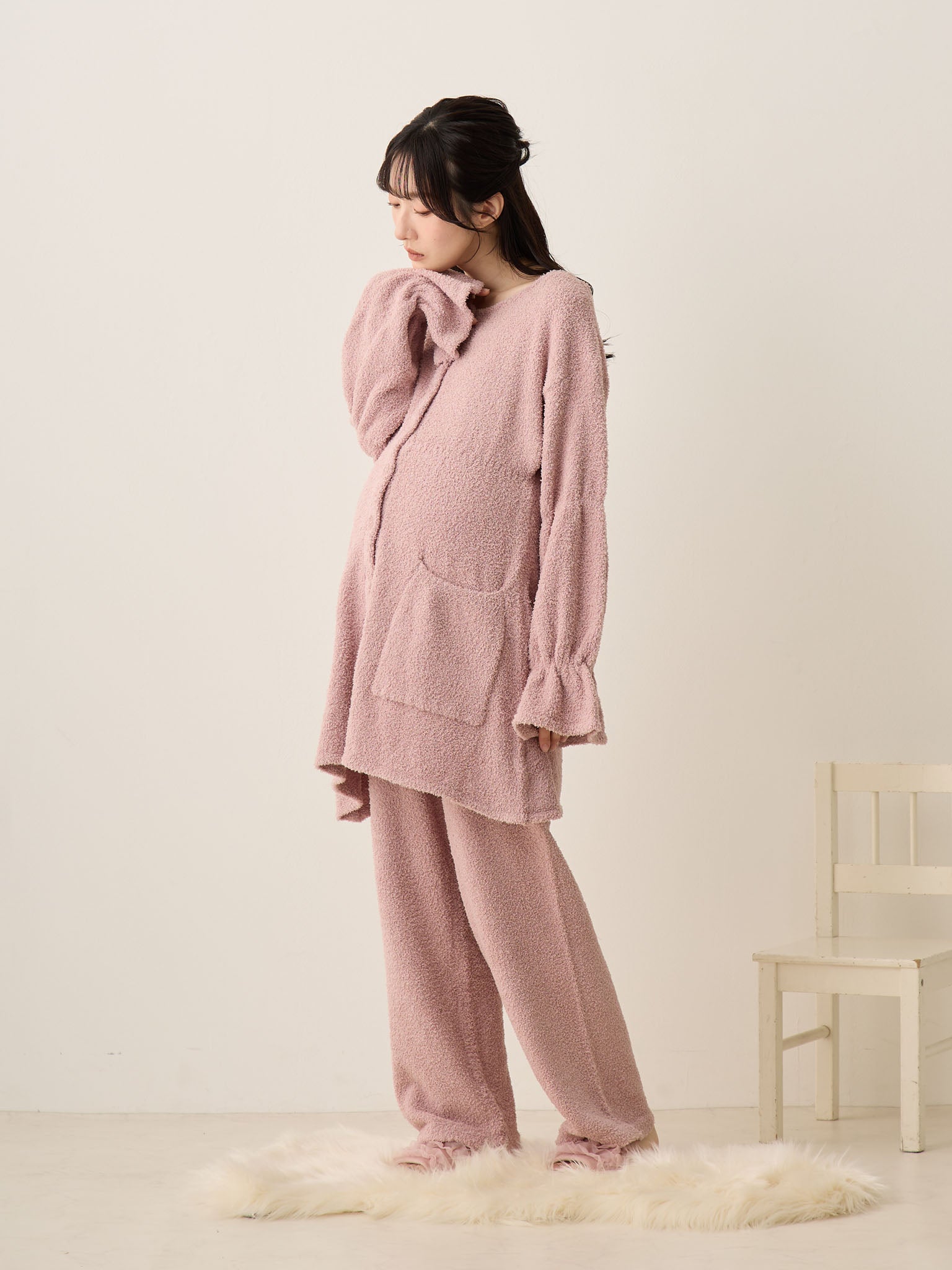 ふわもこパジャマセット Pink – honono for mom&baby