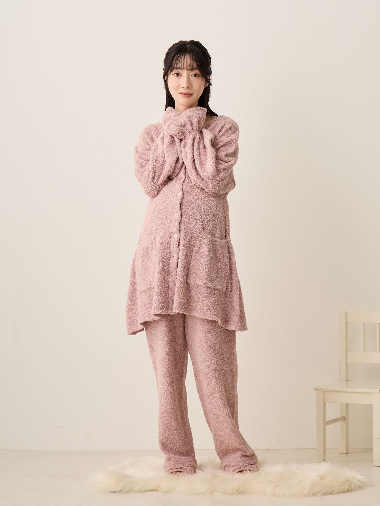 ふわもこパジャマセット Pink – honono for mom&baby