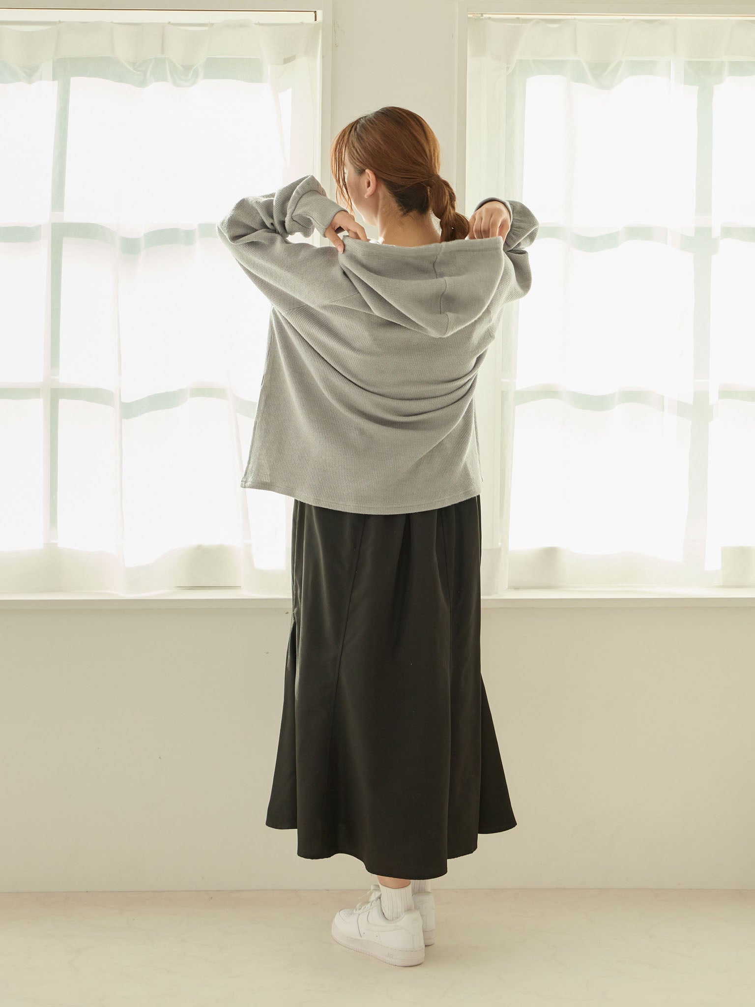 フード付きパーカー Gray – honono for mom&baby