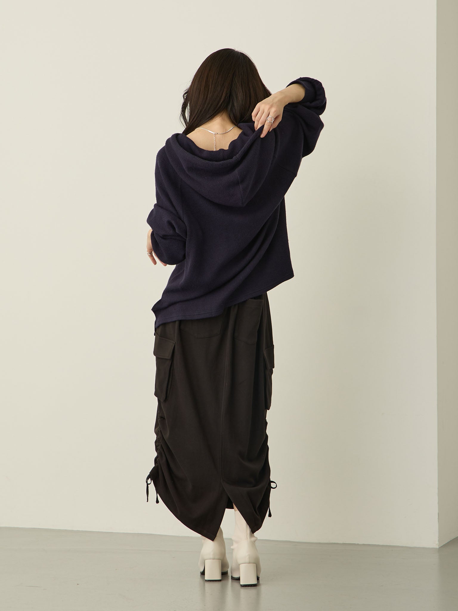 フード付きパーカー Navy – honono for mom&baby