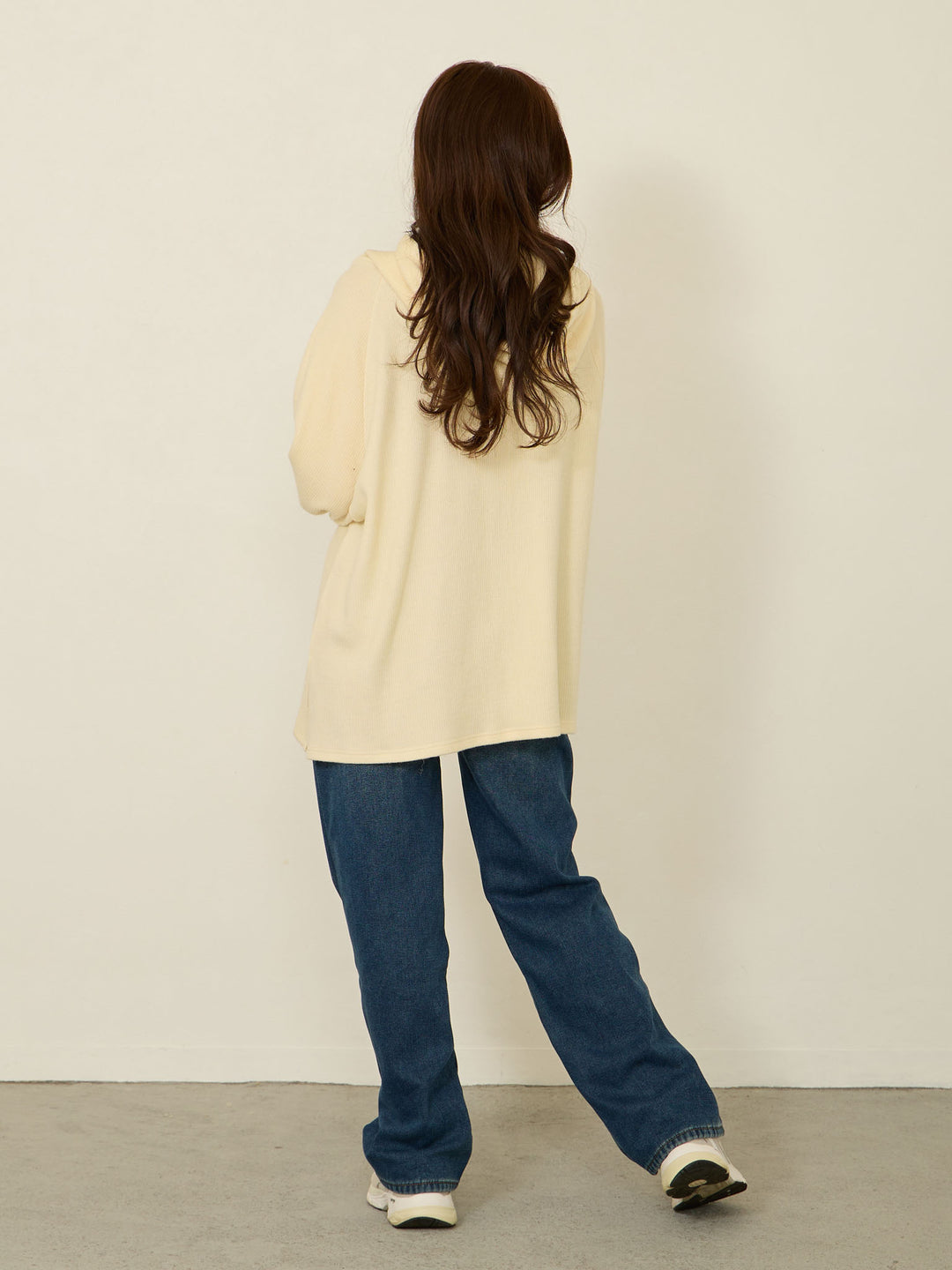 蟒蛇纹衬里长款牛仔布