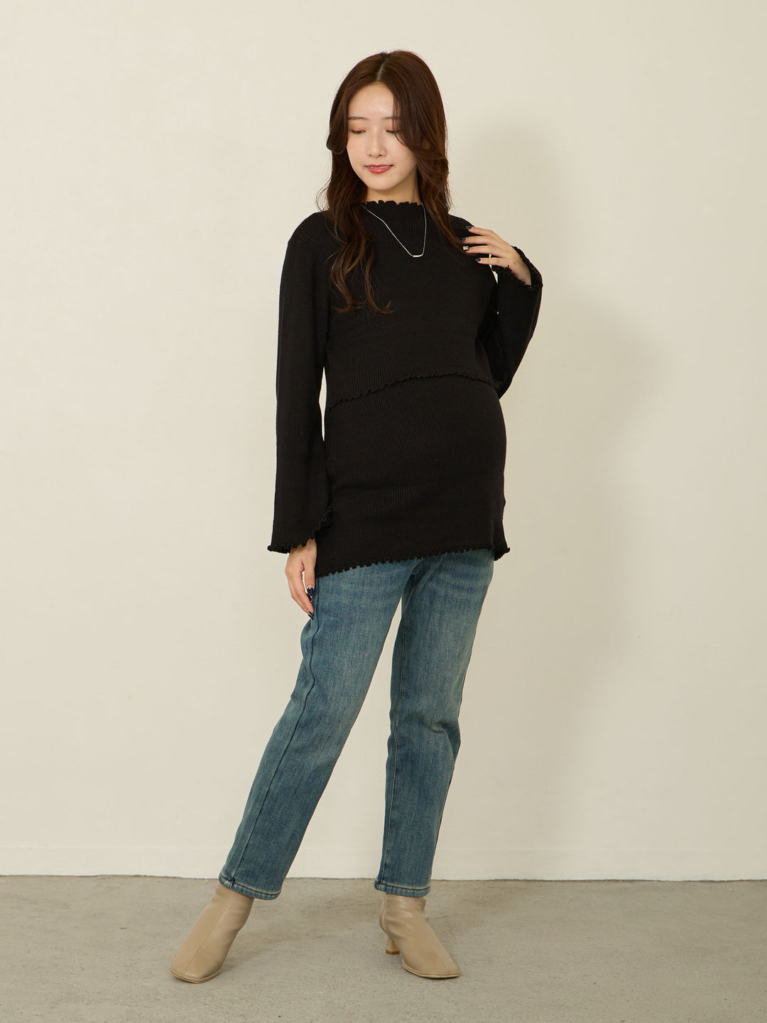 蟒蛇纹牛仔短裤