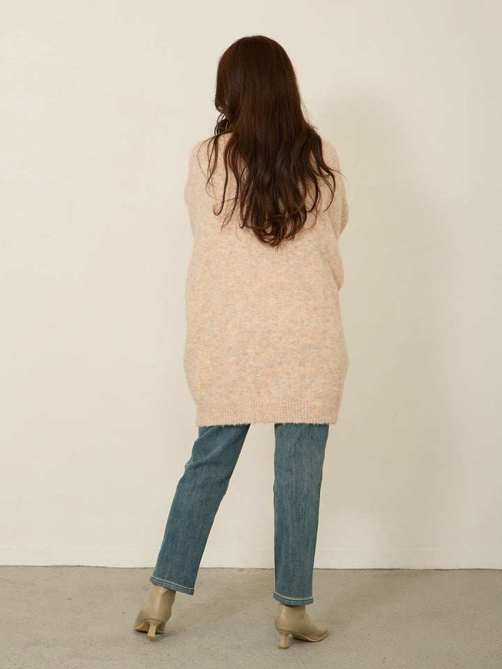 [Maternity/Postpartum] Ideal color and shape! Back boa denim short length