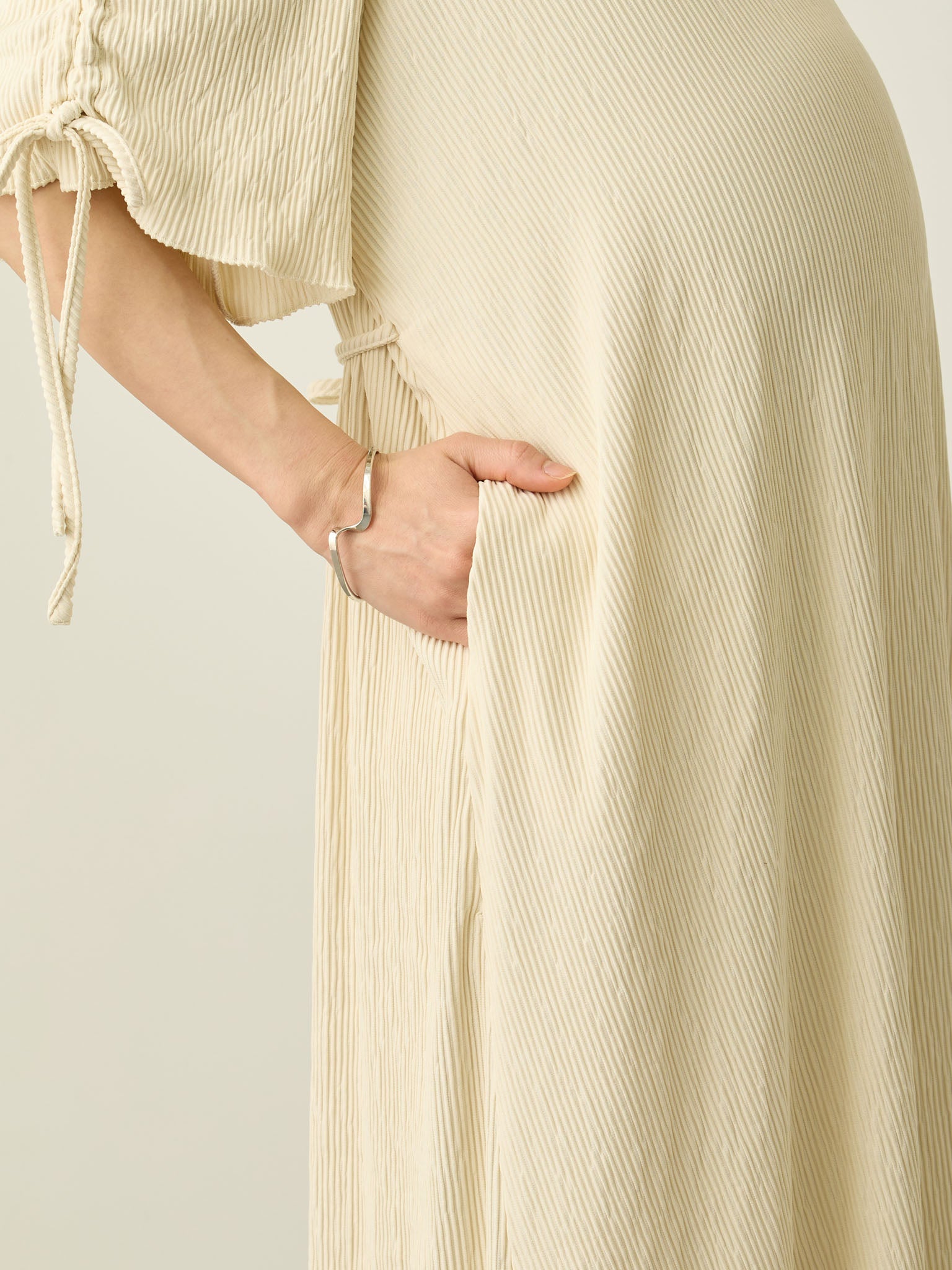 袖リボンスクエアワンピース Brown – honono for mom&baby