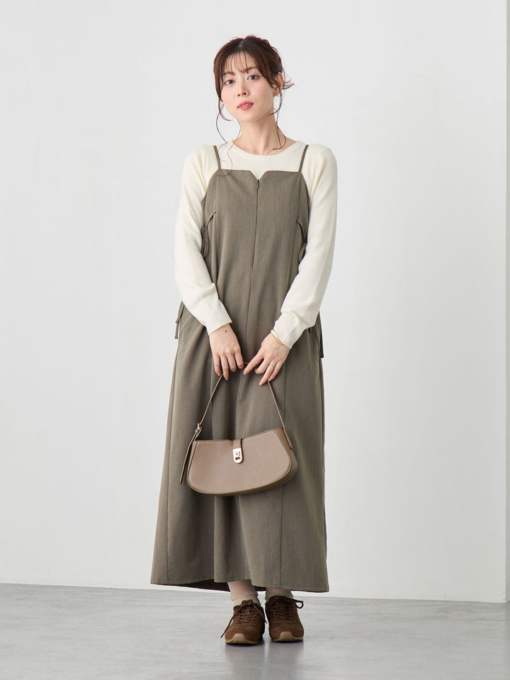 シンプル授乳ニット Ivory