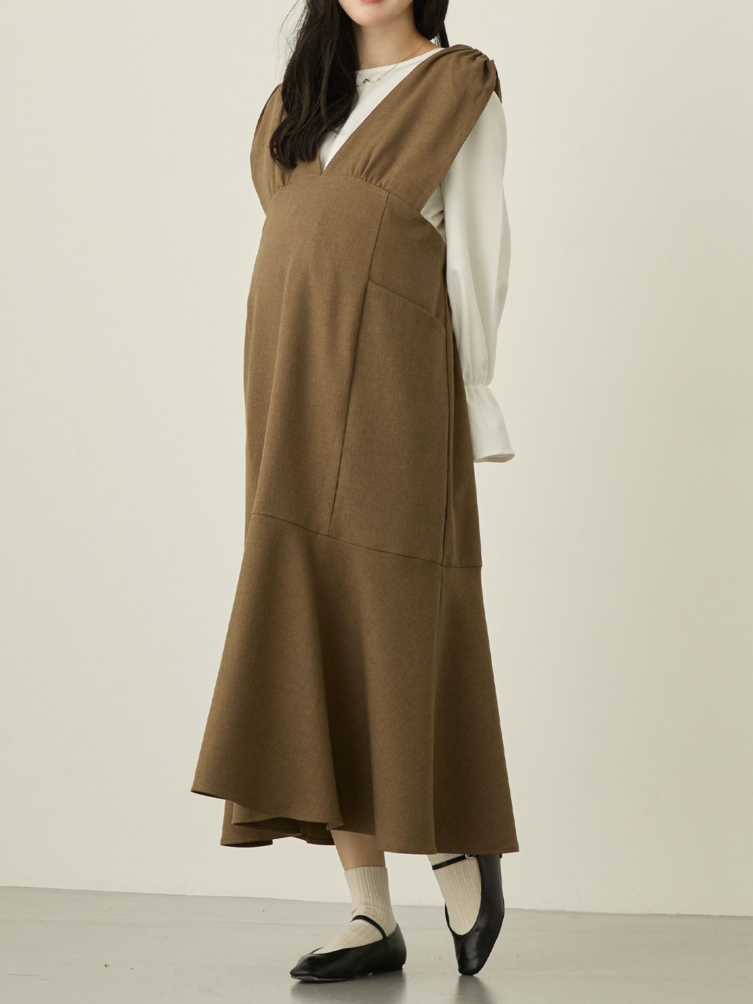 ツイードジャンパースカート Brown – honono for mom&baby