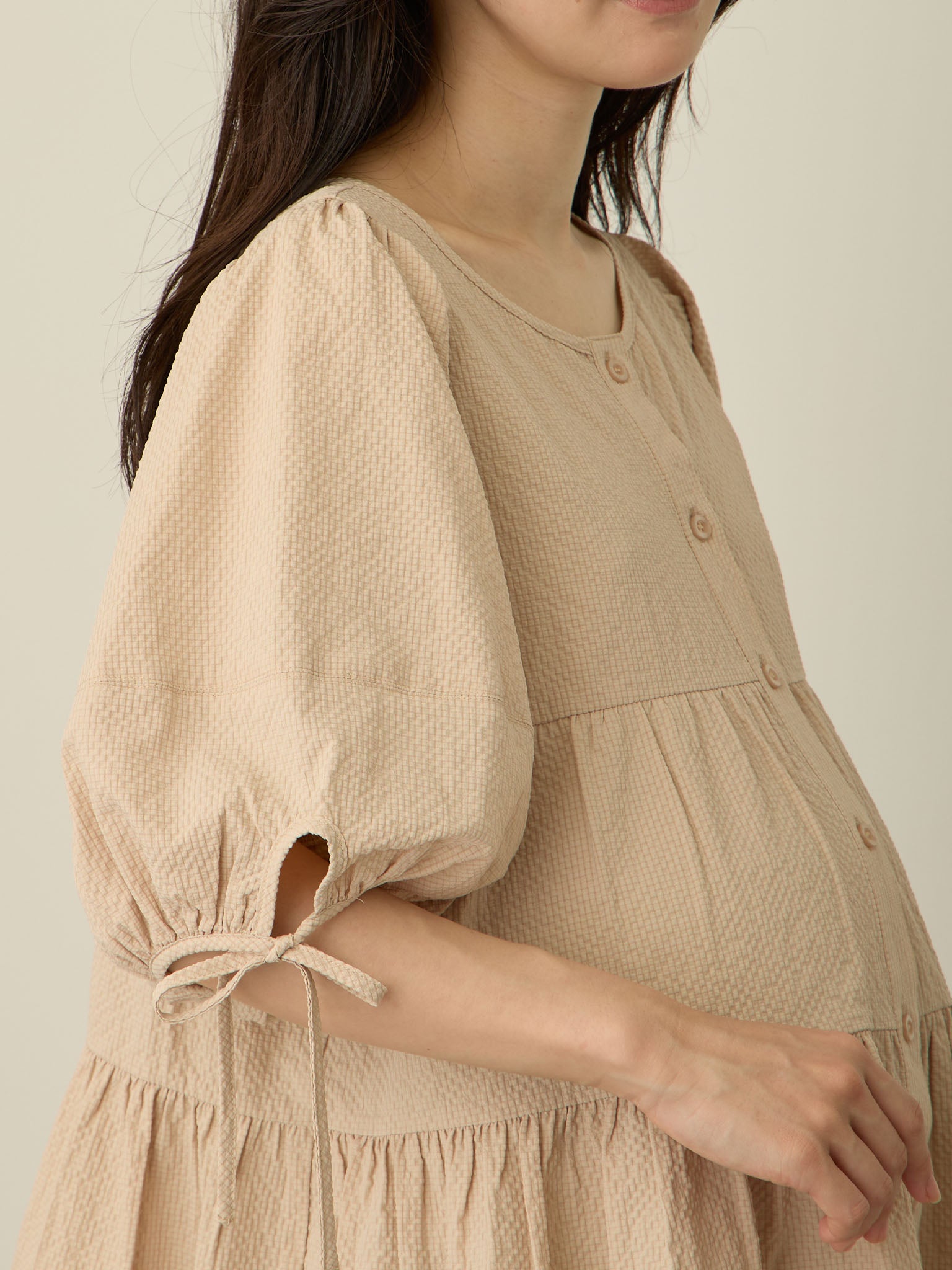 前後2wayティアードチュニック White – honono for mom&baby