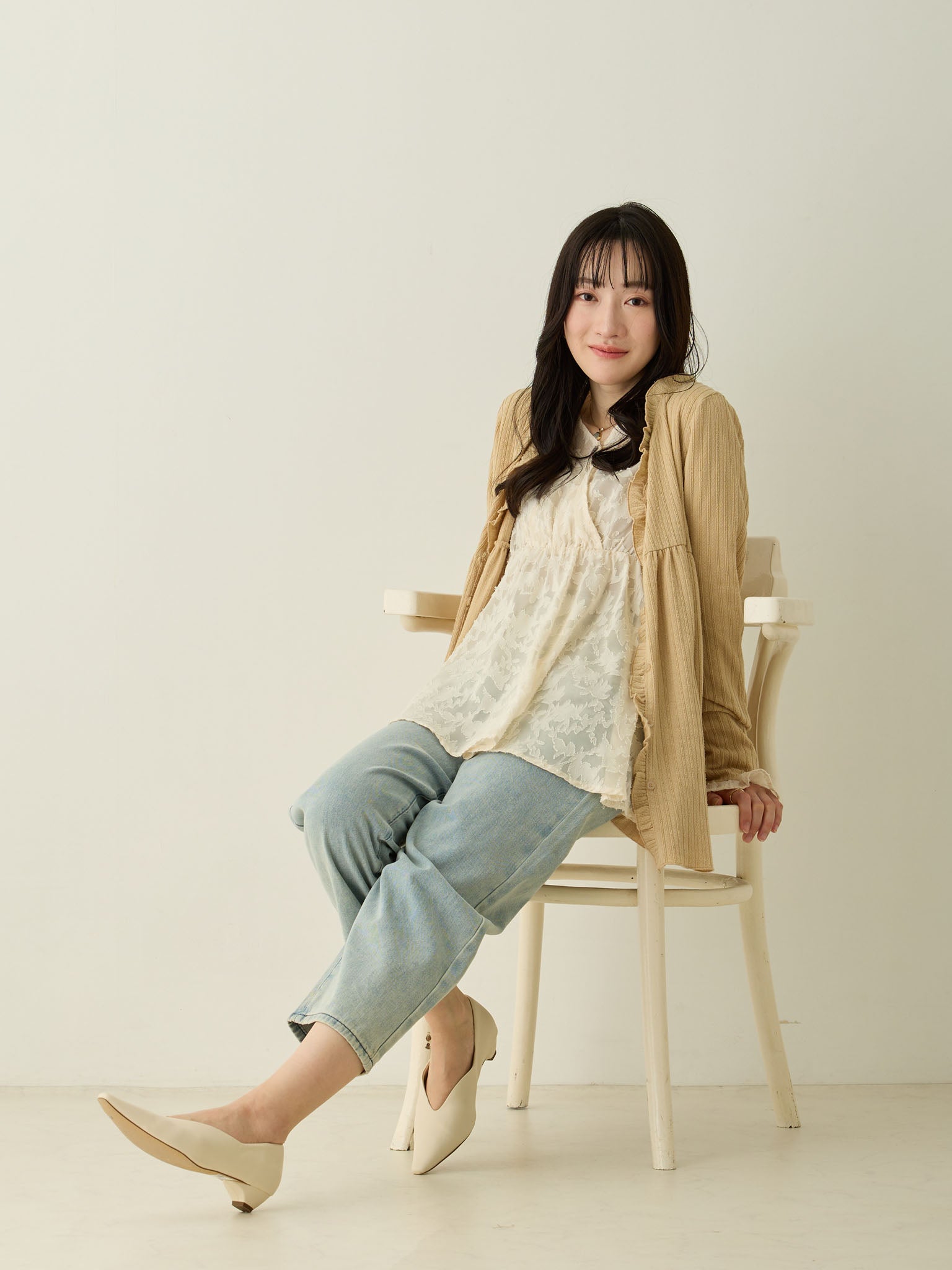 理想の形と色！マタニティデニム アンクル丈 – honono for mom&baby
