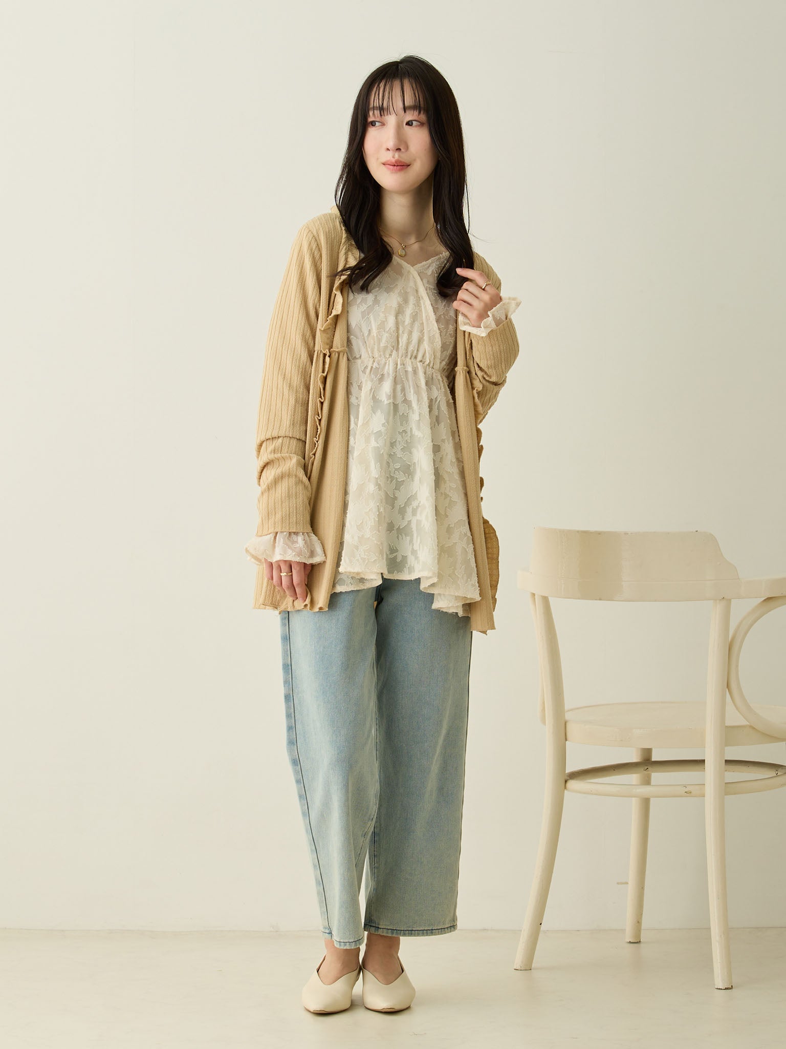 理想の形と色！マタニティデニム アンクル丈 – honono for mom&baby