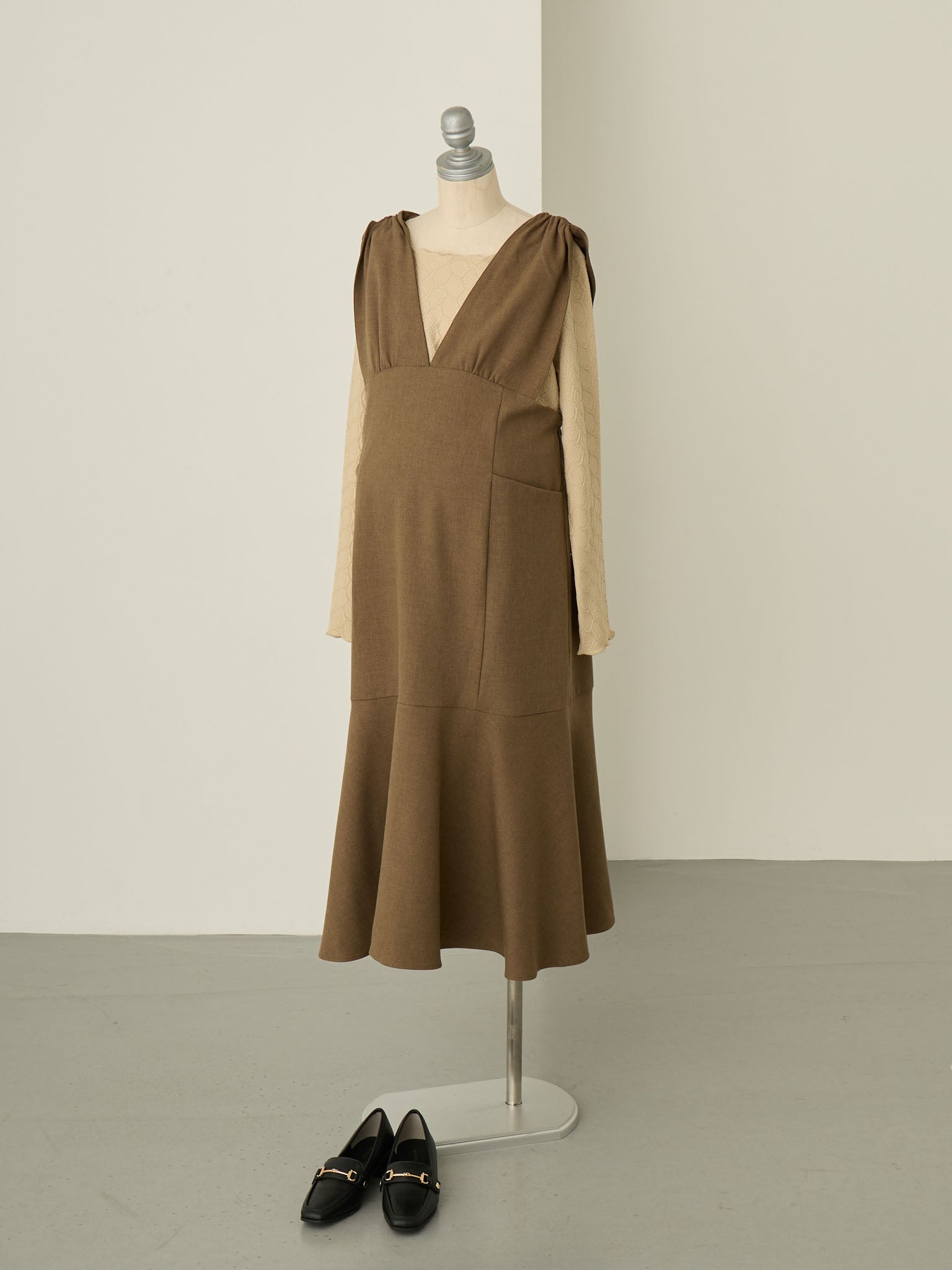 ツイードジャンパースカート Brown – honono for mom&baby