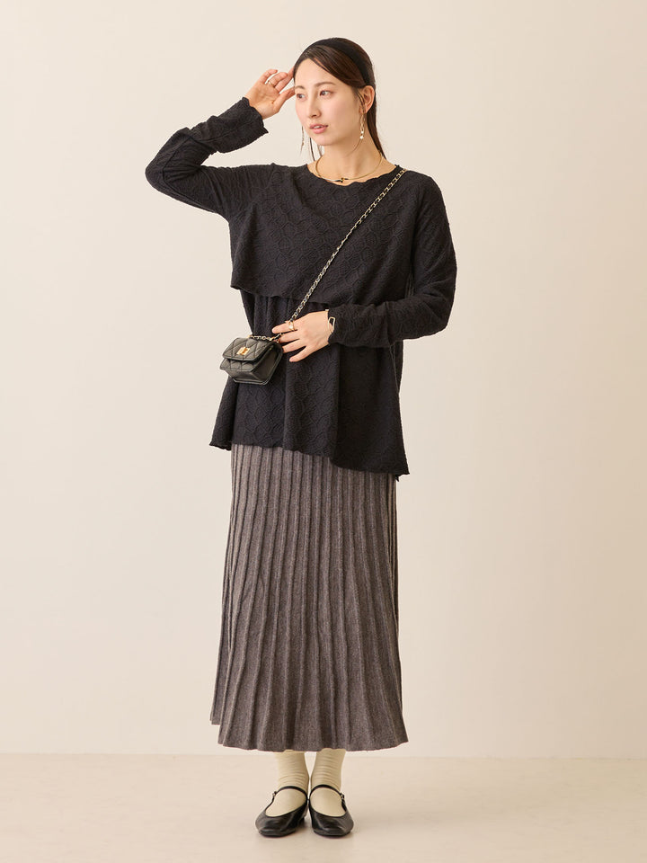 メローデザイントップス Black