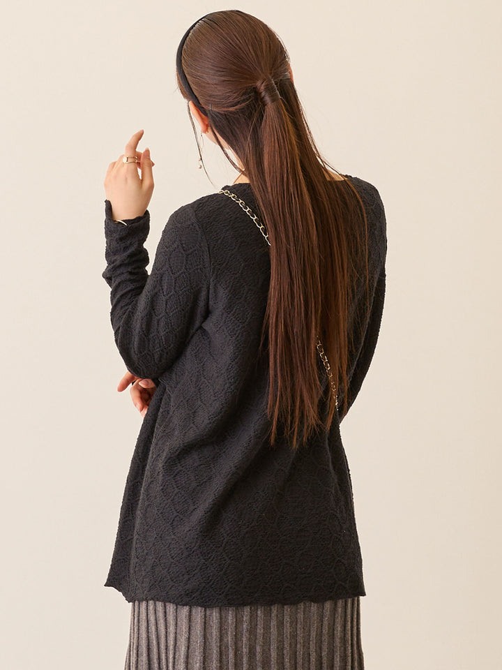 メローデザイントップス Black