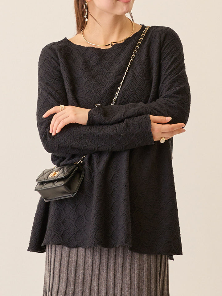 メローデザイントップス Black