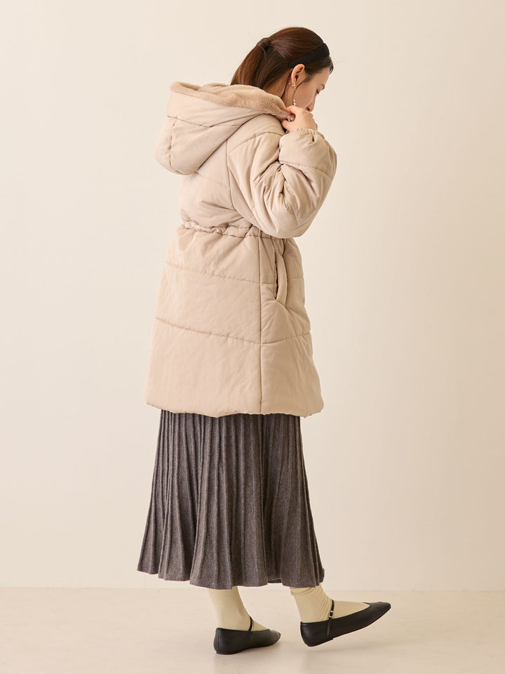 ニットプリーツスカート Gray