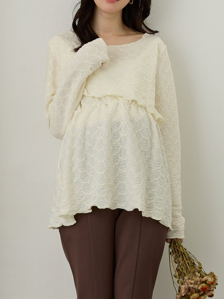 メローデザイントップス Ivory