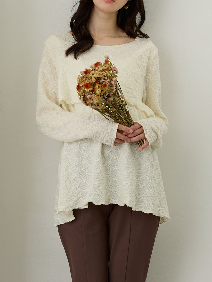 メローデザイントップス Ivory