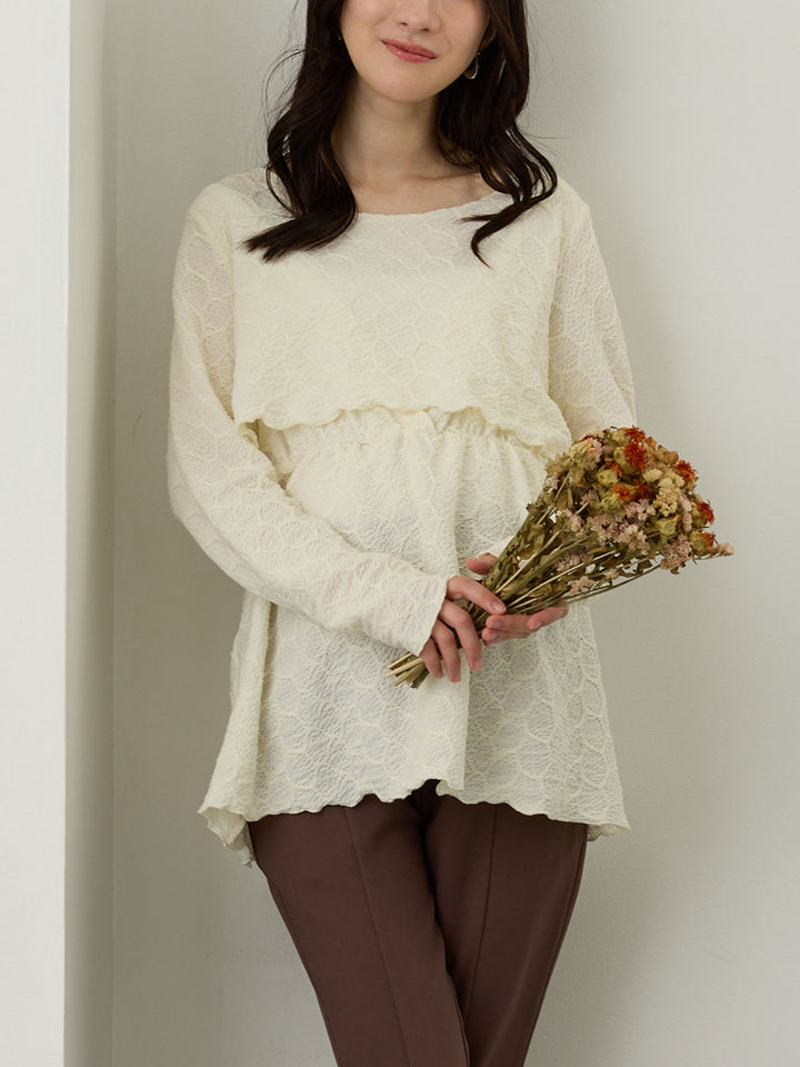 メローデザイントップス Ivory