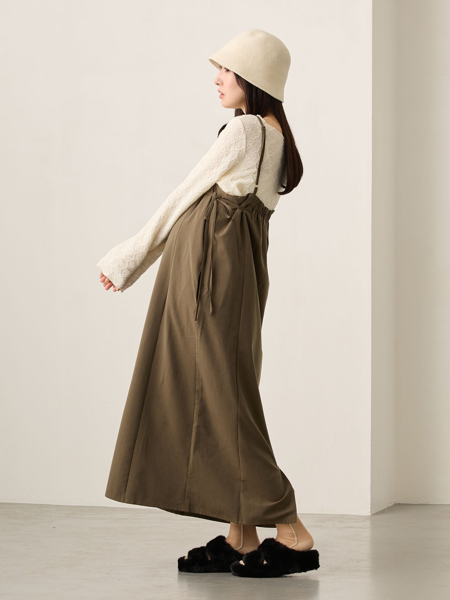 Honeyキャミワンピースh.naotoアルゴンキンBPNダークコアGRAMM Honeyキャミワンピースh.naotoアルゴンキンBPNダークコアGRAMM