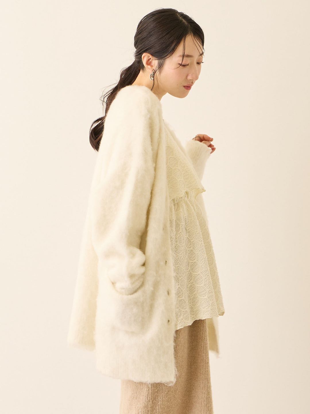 Mellow Design 象牙白上衣