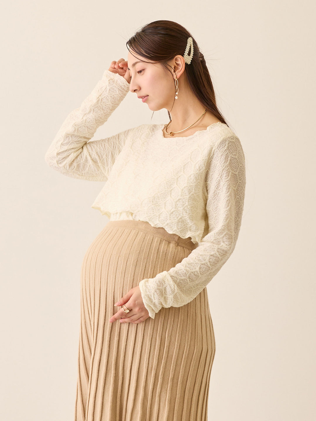 メローデザイントップス Ivory