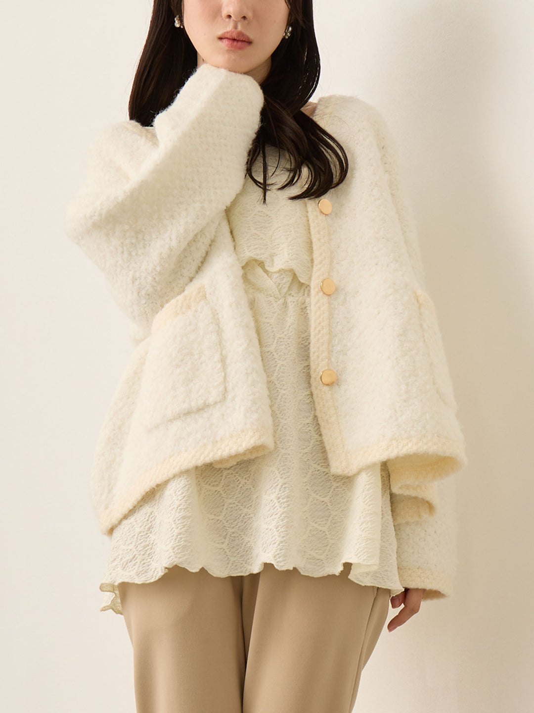 Mellow Design 象牙白上衣