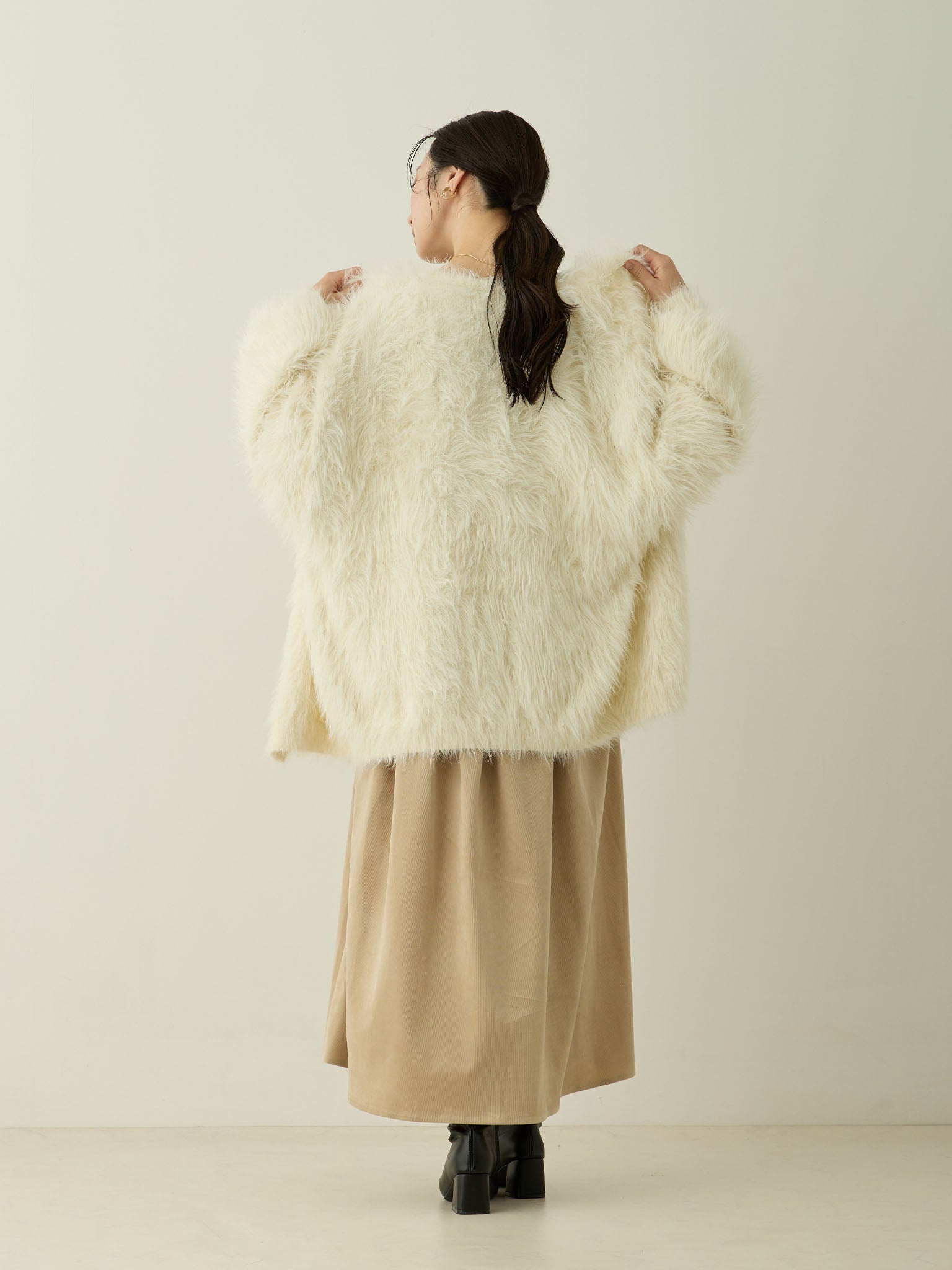 コーデュロイジャンパースカート Beige – honono for mom&baby