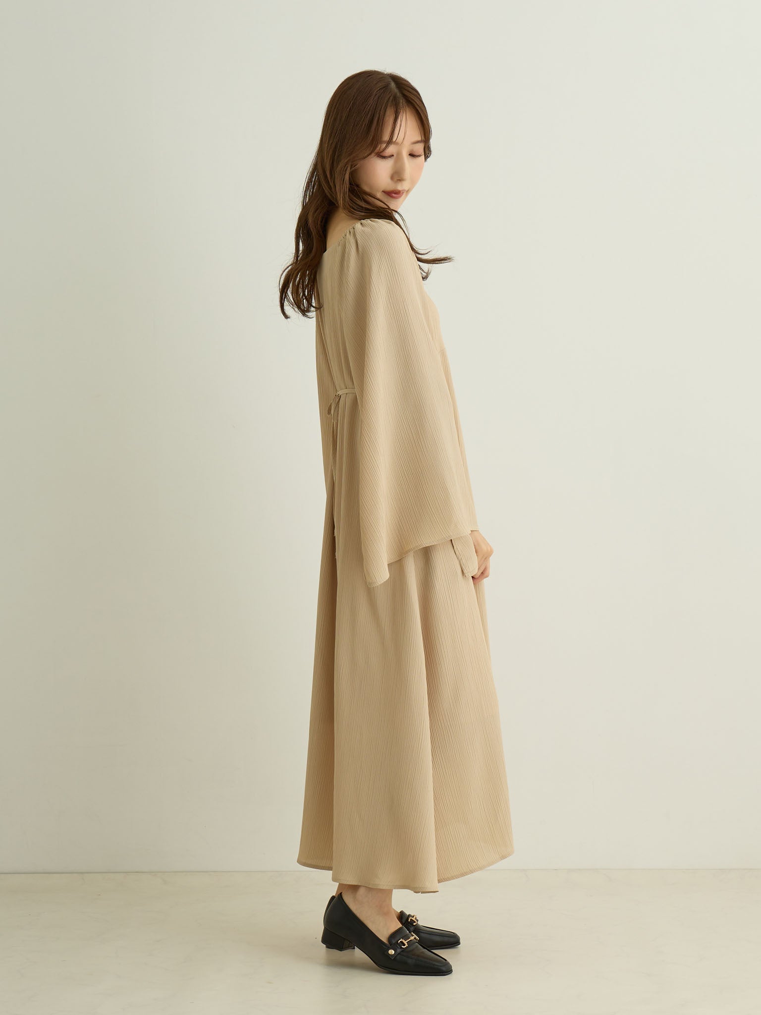 スリットスリーブワンピース Beige – honono for mom&baby