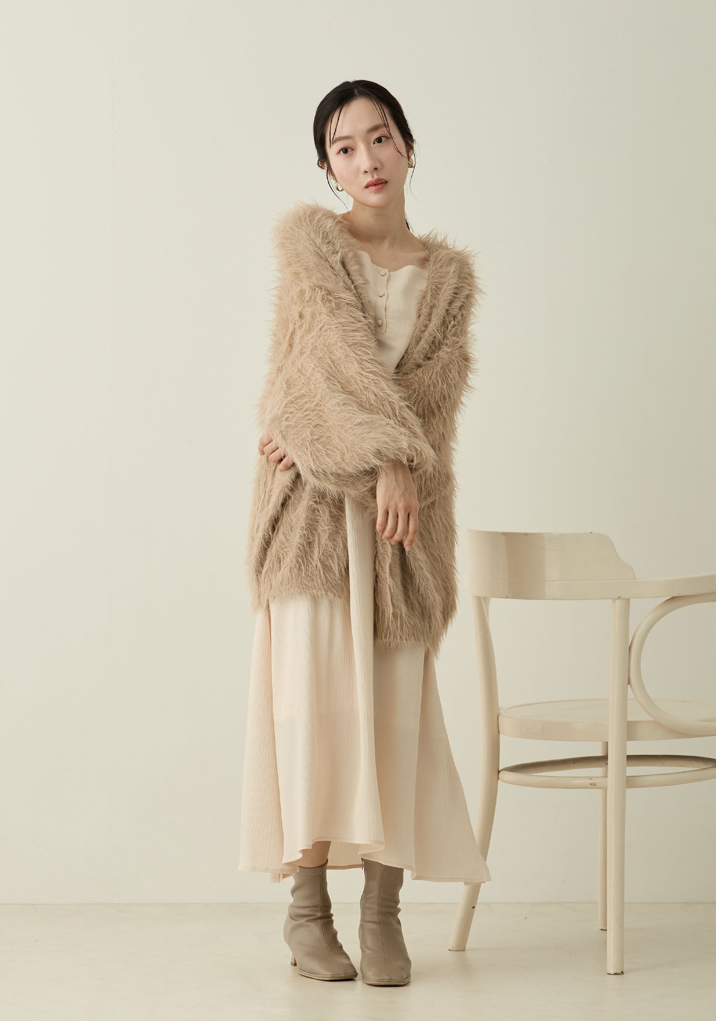 フラッフィーカーディガン Beige – honono for mom&baby