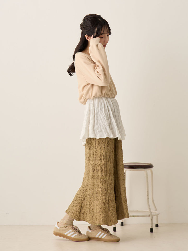 ストレッチマーメイドスカート Khaki