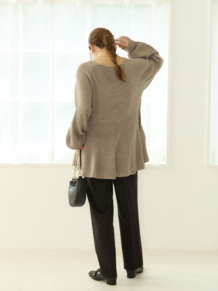 拉绒孕妇裤，塑造美丽双腿，黑色