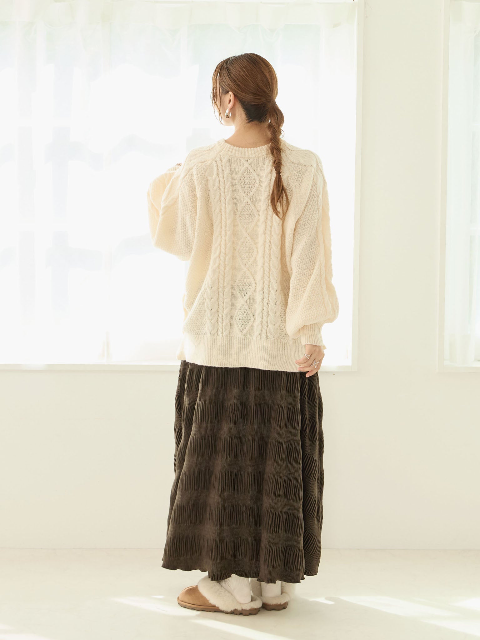 KIKONO アイボリー ケープ KIKONO アイボリー ケープ