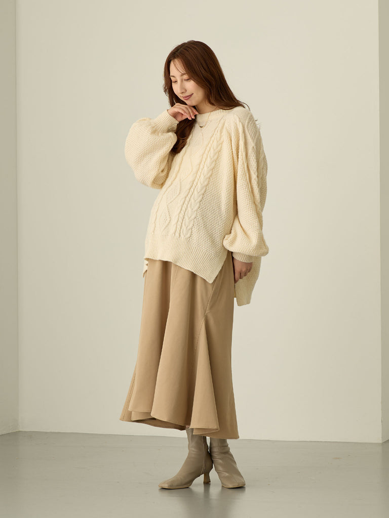 マタニティ・産後】マーメイドスカート Beige – honono for mom&baby