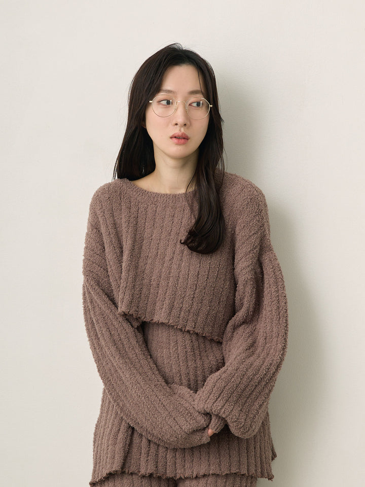 蓬松房间套装 深灰色