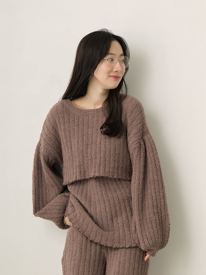 蓬松房间套装 深灰色