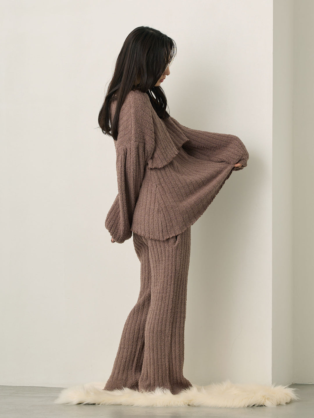 蓬松房间套装 深灰色